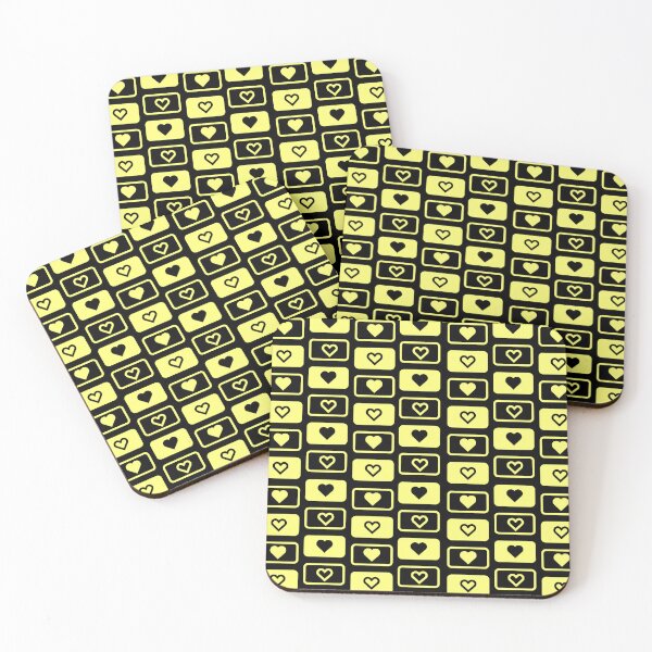 Item preview, YELLOW HEARTS designed and sold by andreefp.