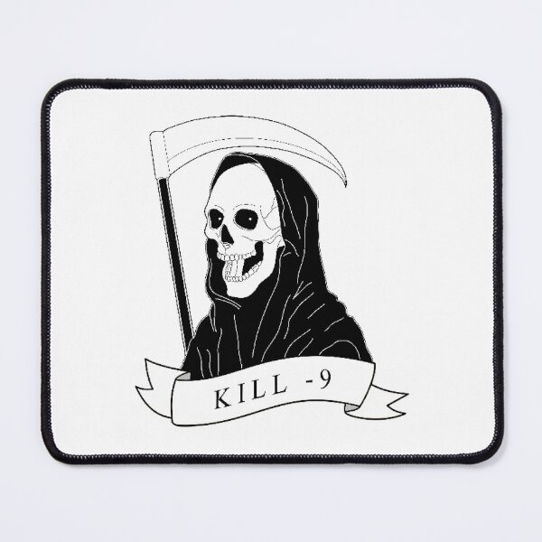 Item preview, Happy Grim Reaper KILL -9 Pixel Art designed and sold by CodingStore ★★★★★.