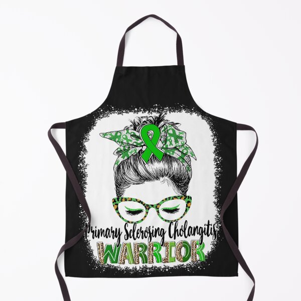 Artikelvorschau, Messy Bun Leopard Primary Sclerosing Cholangitis Warrior entworfen und verkauft von rechardtee.
