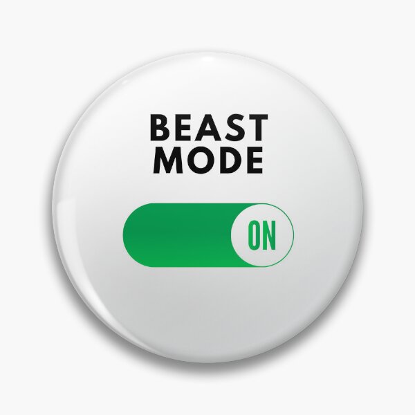 Item preview, BEAST MODE ON WHITE designed and sold by unclejab.