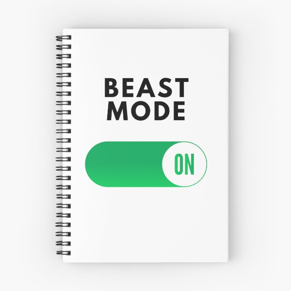 Item preview, BEAST MODE ON WHITE designed and sold by unclejab.