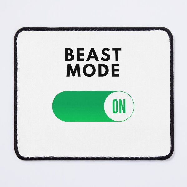 Item preview, BEAST MODE ON WHITE designed and sold by unclejab.