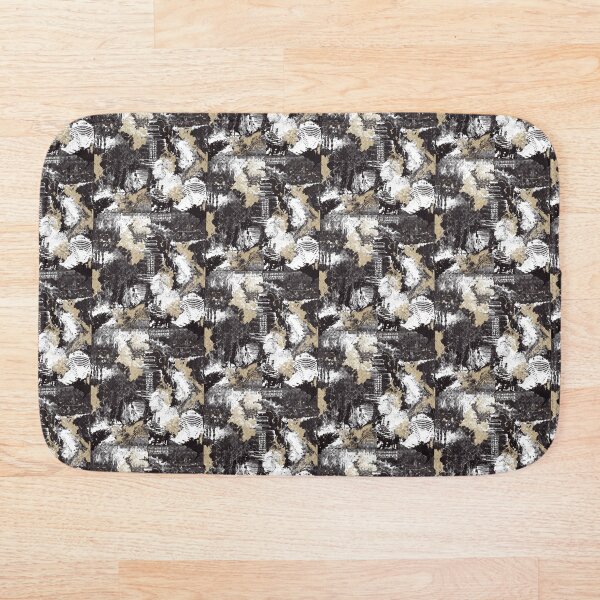 Item preview, patrón abstracto blanco negro transparente designed and sold by WiseOF.