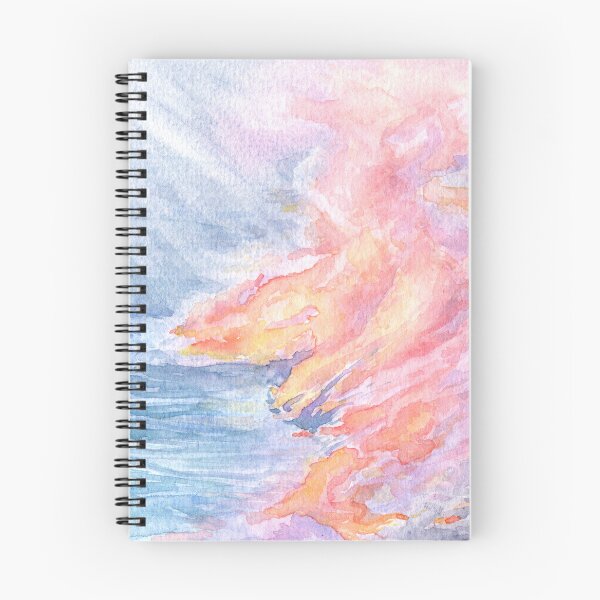 Item preview, Fire and Water: Lava Meets the Sea Dramatic Landscape designed and sold by PaperPlaneNomad.