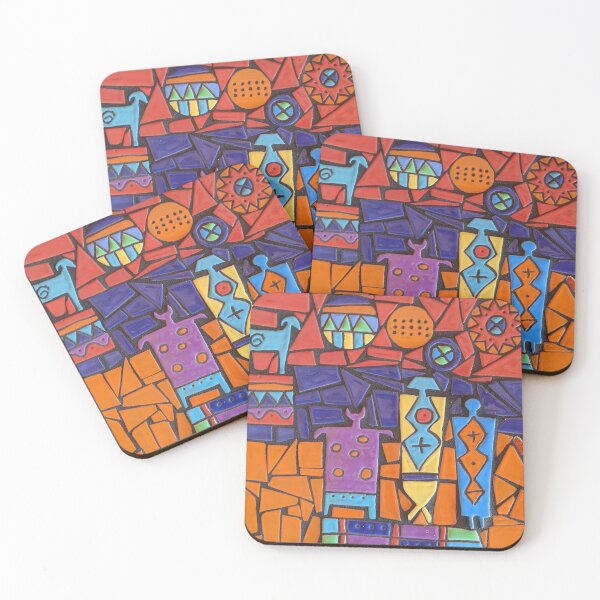 Item preview, Cosmic Energy, tile mosaic designed and sold by Knndydesertart.