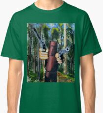 Ned Kelly - Ned in bush Classic T-Shirt
