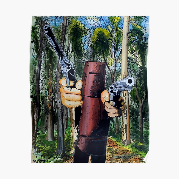 Ned Kelly - Ned in bush Poster