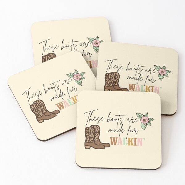 Item preview, These boots are made for walking Cowgirl design inspo Nancy Sinatra designed and sold by Maussa Ivimas.