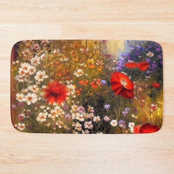 Item preview, Fantasy Abstract Meadow Of Flowers Flowers Painted In Watercolor Botanical  designed and sold by IZiets.