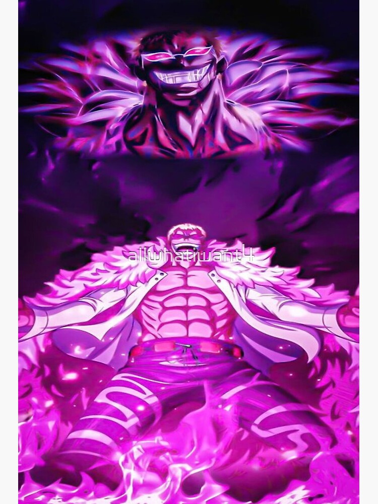 Print illustration Donquixote Doflamingo One piece -  Portugal