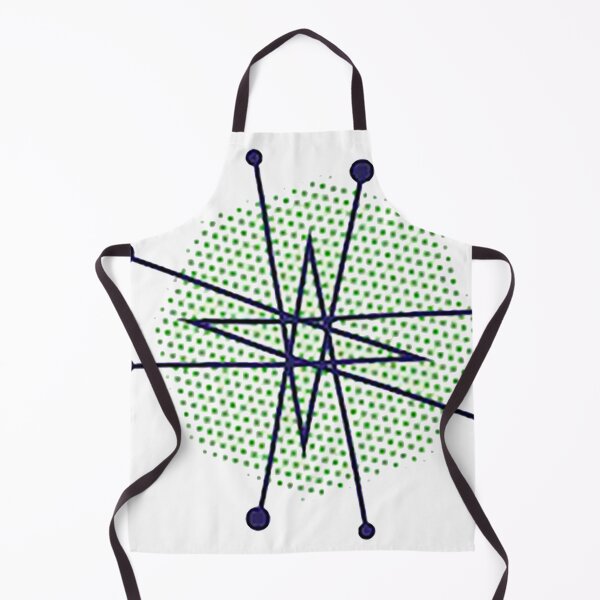 Item preview, Starburst, Atomic Starburst, Mid Centrury Modern Design, MCM, 1960s, blue green starburst designed and sold by Nostrathomas66.