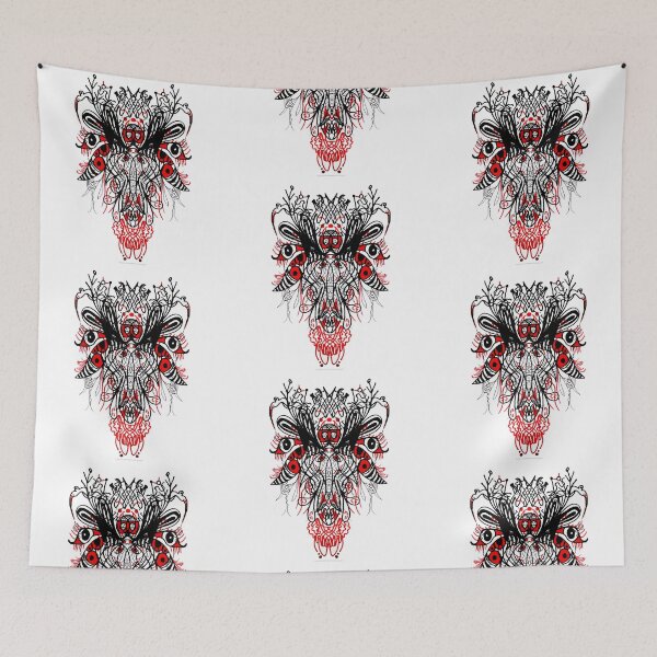 Item preview, Goat Dark psychedelic alien  designed and sold by Tereza Skatera.