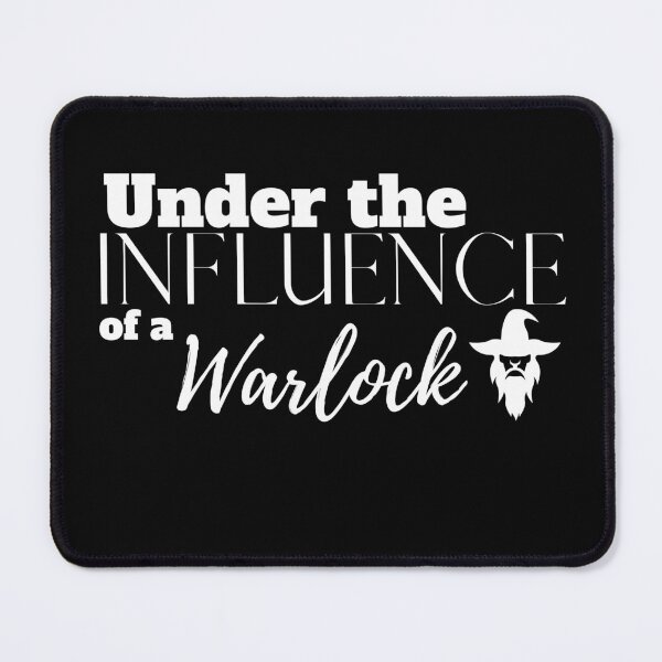 Item preview, Under the Influence of a Warlock designed and sold by It's On Backwards.