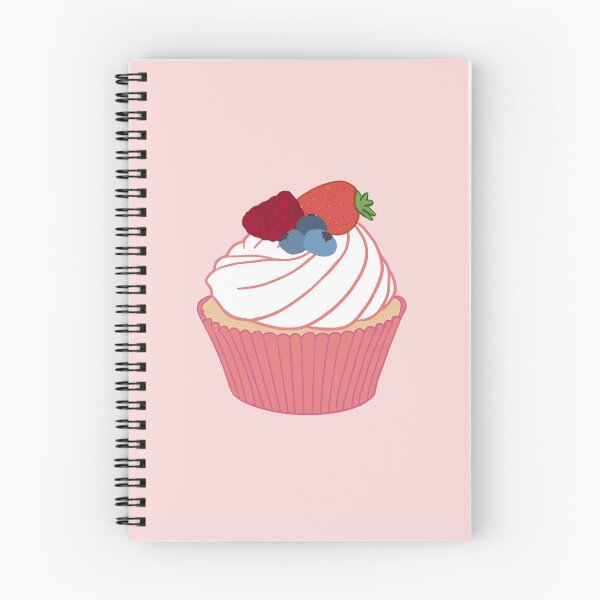 Item preview, Cupcake with berries | Strawberry, Raspberry and Blueberry cake | Cake lover designed and sold by Lindsay Marie Patterns.