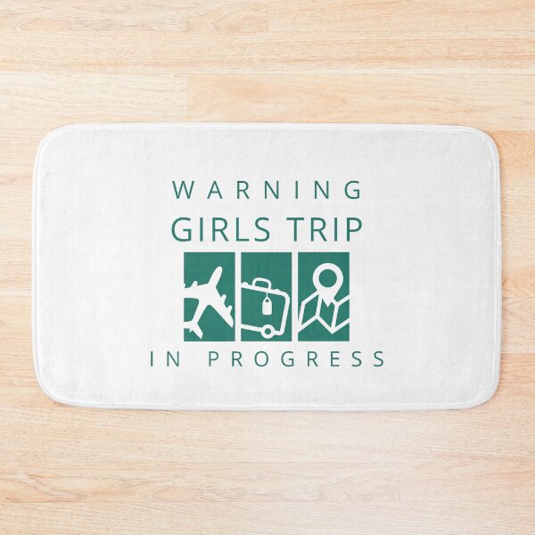 Item preview, Warning Girls Trip 2023 In Progress designed and sold by TrendyTribe.