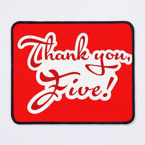 Item preview, Thank You Five designed and sold by MyJamieBell.