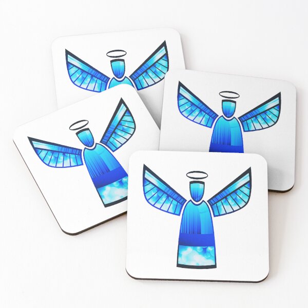 Item preview, Blue Angel Silhouette design designed and sold by Dven-Clothes.