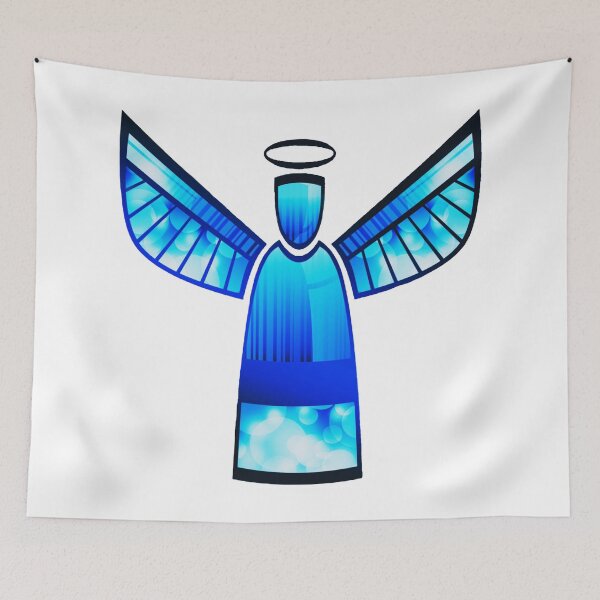 Item preview, Blue Angel Silhouette design designed and sold by Dven-Clothes.