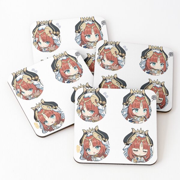 Item preview, Genshin Impact Nilou cute chibi pack designed and sold by Omagatoki.