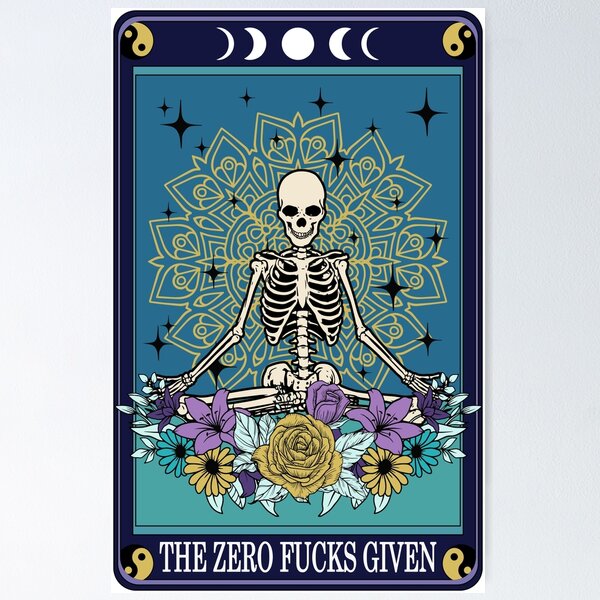 Item preview, Hilarious Tarot Skeletons designed and sold by buzztop.