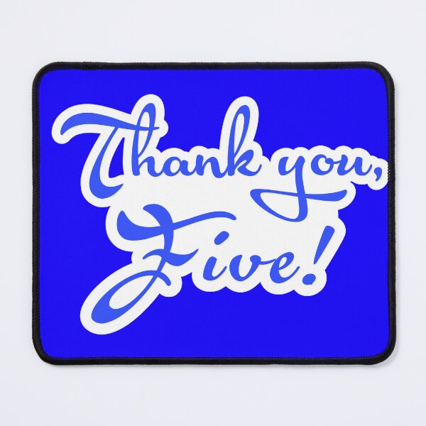 Item preview, Thank You Five designed and sold by MyJamieBell.