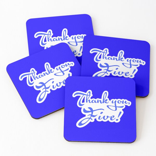 Item preview, Thank You Five designed and sold by MyJamieBell.