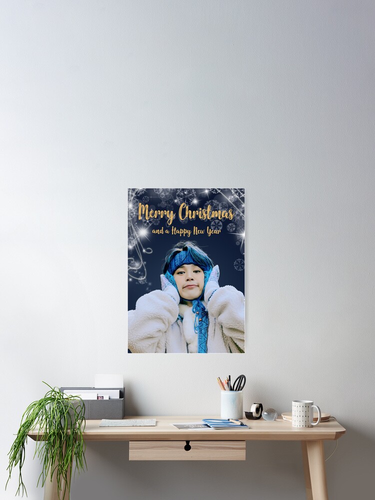 BTS greeting card - Merry Christmas Jimin