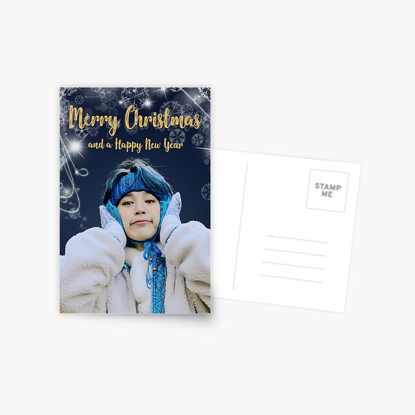 BTS greeting card - Merry Christmas Jimin