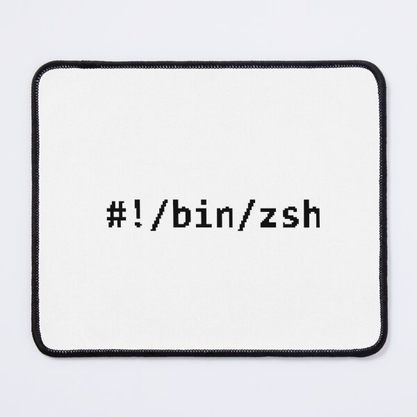 Item preview, #!/bin/zsh shebang pixel art designed and sold by CodingStore  ★★★★★.