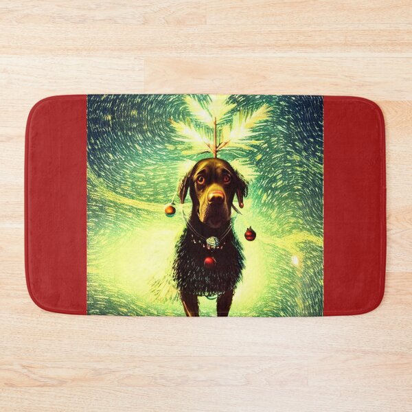 Item preview, Lab Carrying a Christmas Tree designed and sold by NitaBond.