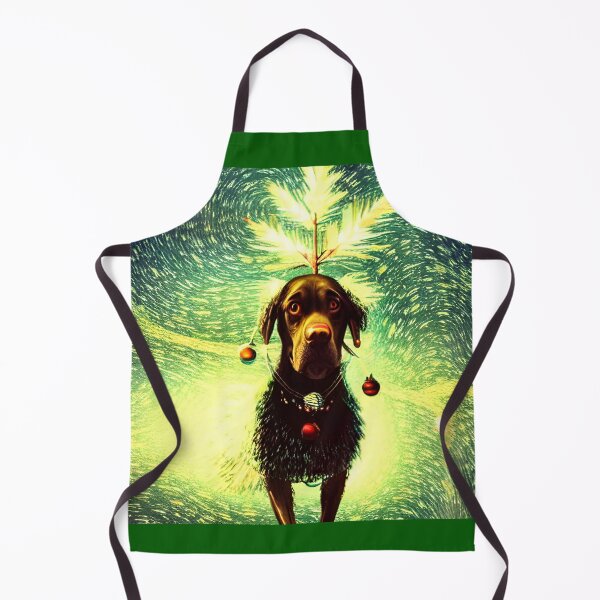 Item preview, Lab Carrying a Christmas Tree designed and sold by NitaBond.