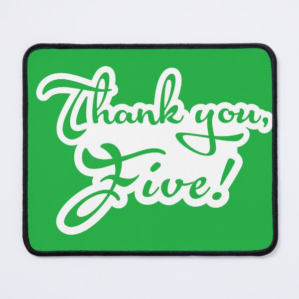 Item preview, Thank You Five designed and sold by MyJamieBell.