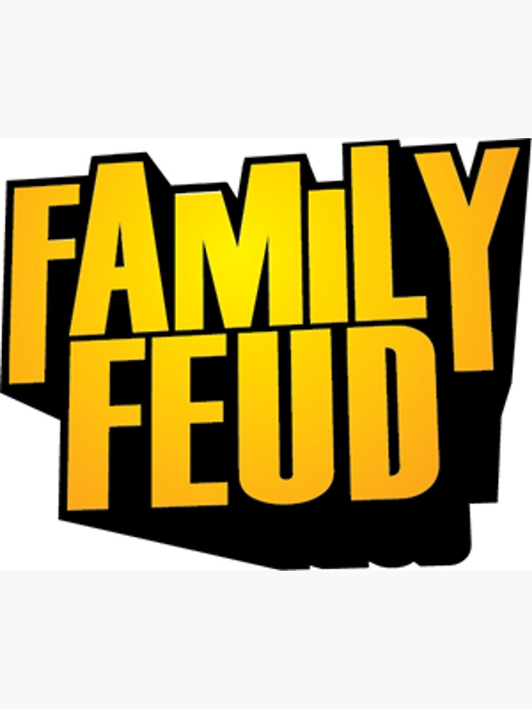 Family Feud Logo 2006-2007 Premium Matte Vertical Poster