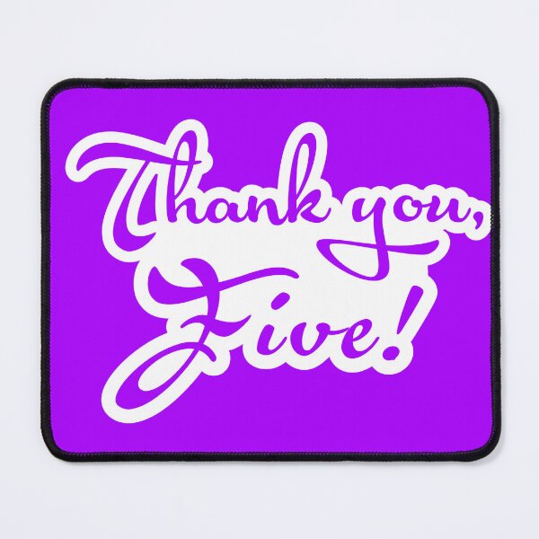Item preview, Thank You Five designed and sold by MyJamieBell.