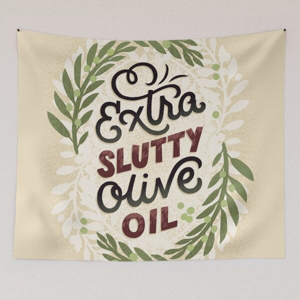Item preview, Slutty Olive Oil designed and sold by polliadesign.