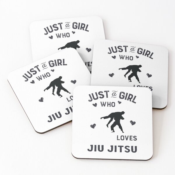Item preview, Just A Girl Who Loves Jui Jitsu, Funny Jiu Jitsu Sport, Martial Arts designed and sold by Aerial Addicts.