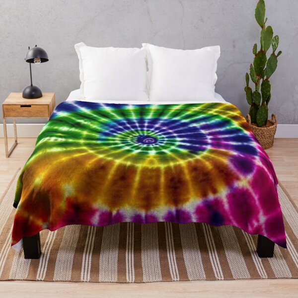 Artikelvorschau, Regenbogen-Tie-Dye-Spiralenmuster entworfen und verkauft von iDWebArt.