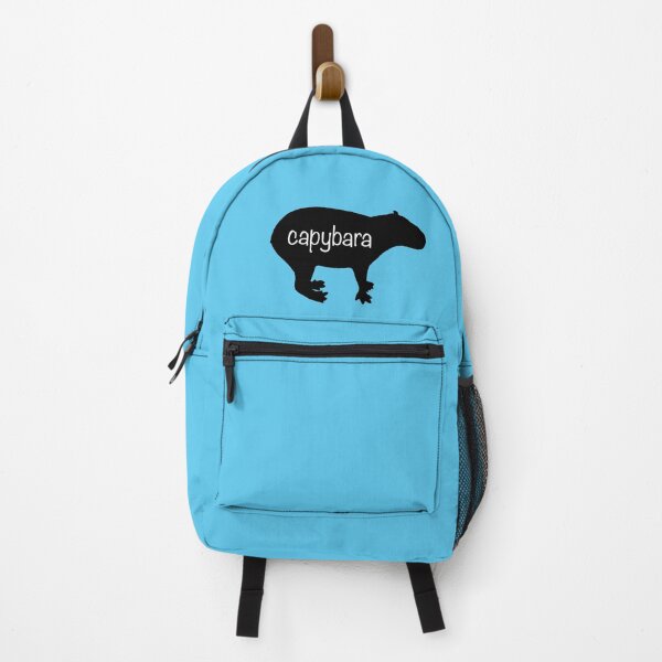 Item preview, Capybara on Blue designed and sold by Whoopsidoodle.