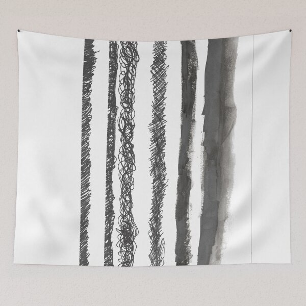 Item preview, Ink Stripes vertical b&w designed and sold by Mike Donovan.