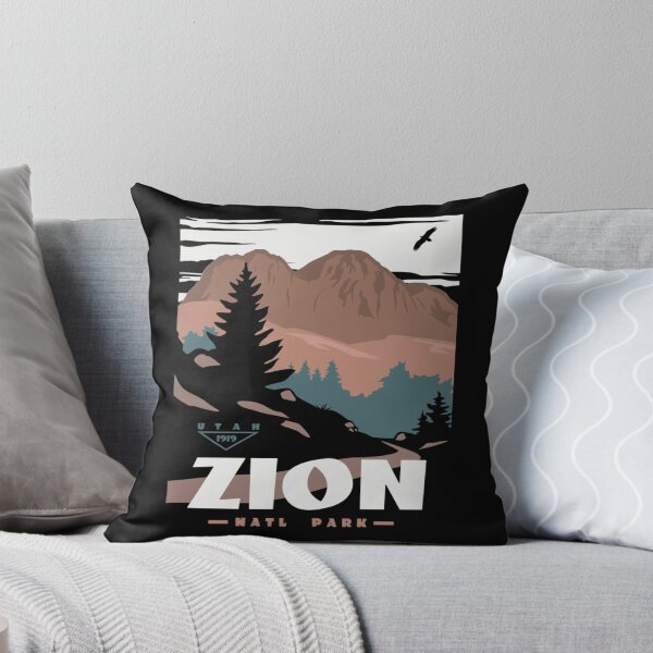 Item preview, Zion National Park Travel Poster Funny America Utah designed and sold by Shop-of.