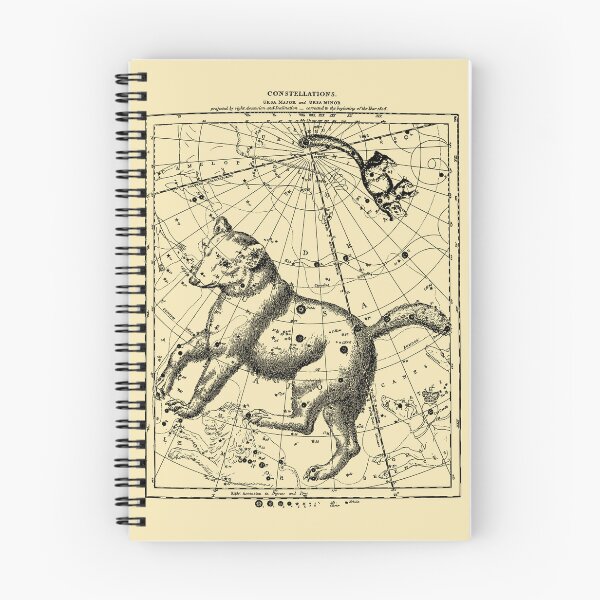 Item preview, Ursa Major and Minor Constellation Map - Aesthetic, Astronomy, Space designed and sold by SpaceDogLaika.