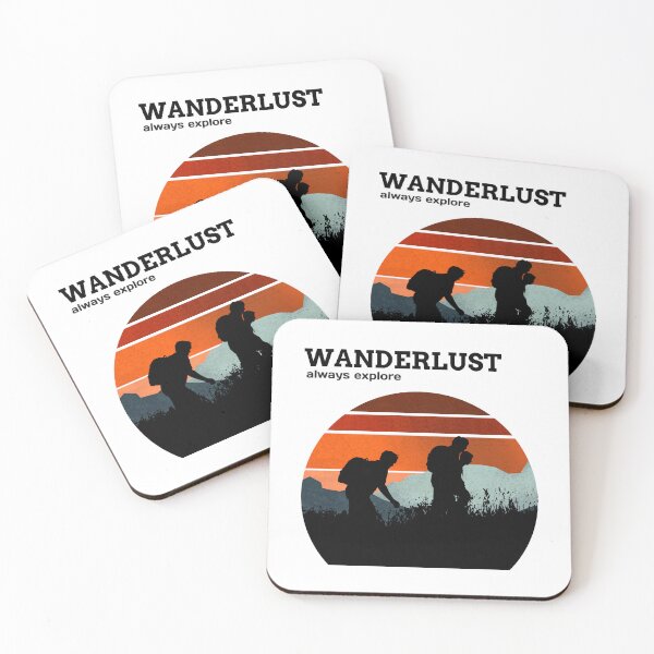Item preview, Wanderlust. Always Explore Nature. Adventure designed and sold by Boulder Design Co.