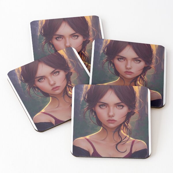 Item preview, Gorgeous Brunette Woman - Kania - Fredgar Chronicles designed and sold by FredgarShop.