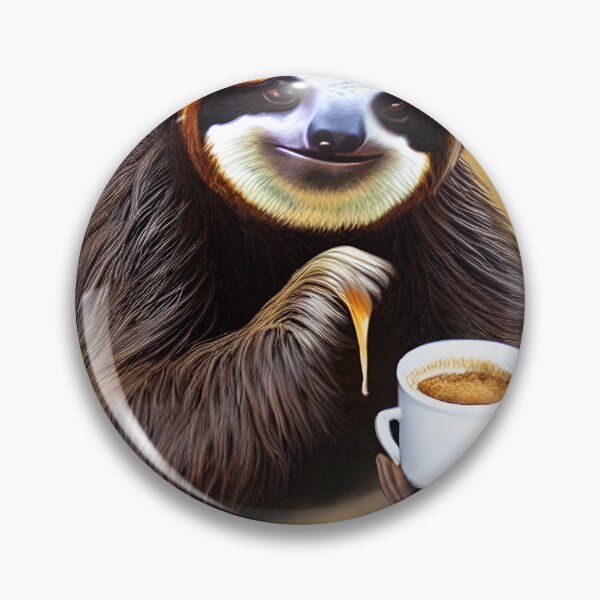 Item preview, Sloth With Coffee designed and sold by NitaBond.