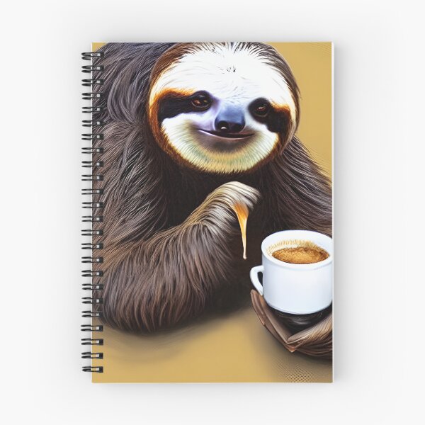 Item preview, Sloth With Coffee designed and sold by NitaBond.
