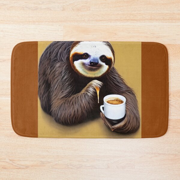 Item preview, Sloth With Coffee designed and sold by NitaBond.