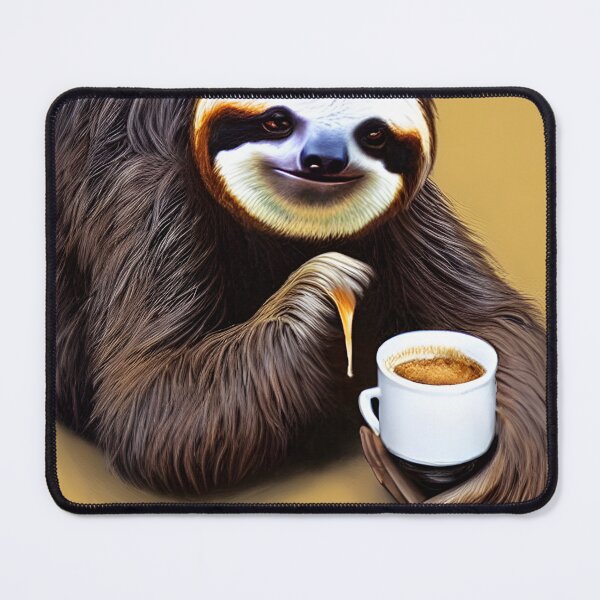 Item preview, Sloth With Coffee designed and sold by NitaBond.