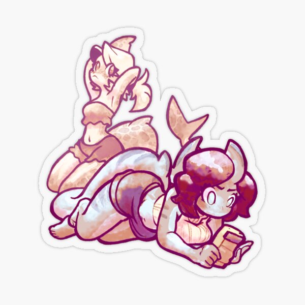 Item preview, Shark girlfriends designed and sold by Salamanding.