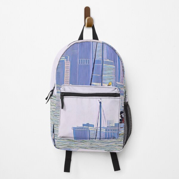 Item preview, Boats Buildings and the Brooklyn Bridge Manhattan designed and sold by TastyTonic.