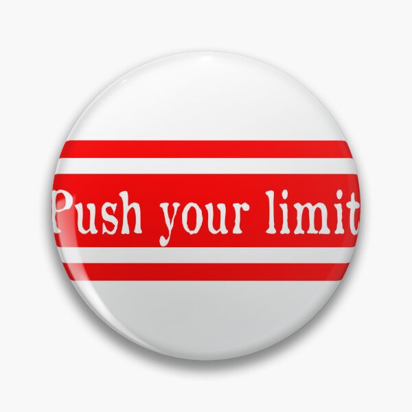 Item preview, push your limits - motivated quotes designed and sold by niamaes.